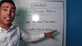 YOU HAVE A SCHEDULE   BUT A PLAN  1