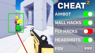 I Pretended To Use AIMBOT On Roblox Rivals..