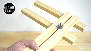 Dont Throw Away Pieces of Wood | DIY Simple Jig Saw Guide