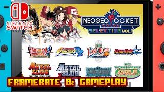 Neo Geo Pocket Color Selection Vol. 1 - (Nintendo Switch) - All Games Gameplay