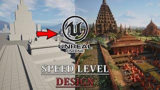 Speed Level Design - Ancient Temple - Unreal Engine 5