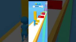 IOS Gaming || stairs race 3D Game || #iosgaming #ios #stairsrace3D #shorts #share #sub  @you tube