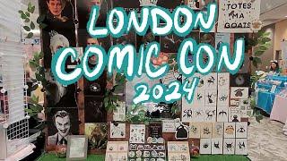 London Comicon 2024 | Artist Alley Vlog