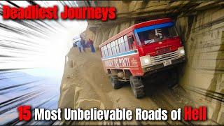 Deadliest Journeys: 15 Most Unbelievable Roads of Hell | Human Stories Documentary