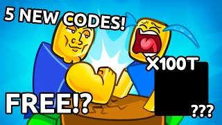 *NEW* WORKING ALL CODES FOR Arm Wrestle Simulator IN NOVEMBER! ROBLOX Arm Wrestle Simulator CODES