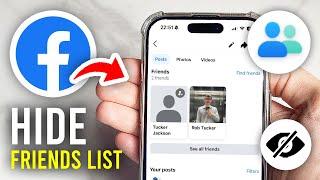 How To Hide Friends List On Facebook - Full Guide