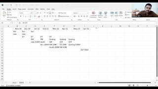 Time table and class plan for CA inter Sep 25 exam batch