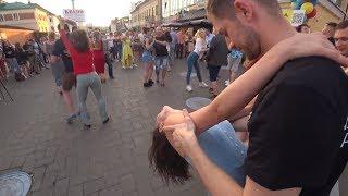 Сальса на Зыбицкой - Леша Бивойна и Даша Евченко - студия танцев Кредо