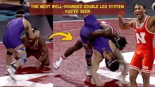 Why Antrell Taylor’s Double Leg Is Perfect Film