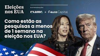 Como estão as pesquisas a 1 semana da eleição nos EUA? | Ep. 32 - O Caminho para a Casa Branca