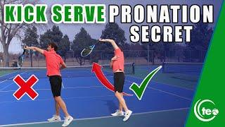 Kick Serve Secret (Revealed) | TENNIS SERVE LESSON