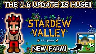 The NEW Stardew Valley 1.6 UPDATE Dropped And It's HUGE! Let's Start Anew! | Stardew Valley 1.6