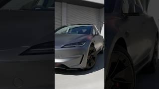 Tesla Wrapped in Dark Quicksilver! 