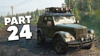 SNOWRUNNER Gameplay Walkthrough Part 24 - CUTEST VEHICLE (Free TUZ 166)