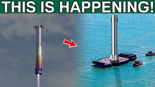 Musk Just Revealed Crazy Plans For Starship Flight 6... Ocean Splash!