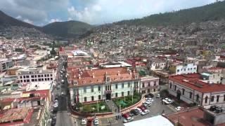 Pachuca desde el aire