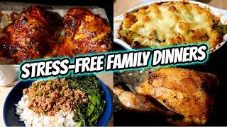 STRESS-FREE FAMILY DINNER IDEAS!