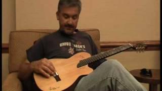 Eddie Estes talks about his Kirk Sand guitar