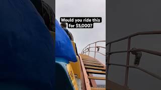Would you ride the 265FT TITAN at Six Flags Over Texas for $5,000? #rollercoaster