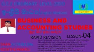 BUSINESS AND ACCOUNTING STUDIES -OL (COMMERCE)  -  STATEMENT OF PRODUCTION COST -  SHAN KODITHUWAKKU