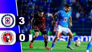 CRUZ AZUL VENCE 3 - 0 A TIJUANA POR LOS CUARTOS DE FINAL (VUELTA) - LIGA MX | REY DEPORTIVO