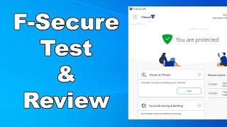 F-Secure Antivirus Test & Review 2021 - Antivirus Security Review - High Level Test