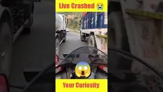 @aalyanvlogs1299 Truck ke Niche fass gaya  - Live Crashed  | #shorts #motovlog #minivlog #short