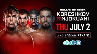 Re-Air | Bellator 182 Andrey Koreshkov vs. Chidi Njokuani