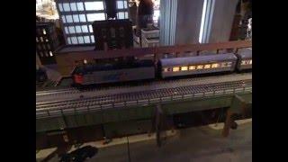 Model Lionel Trains - Grand Central Station, NYC Antique Railroad Layout