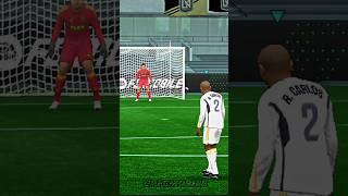 Roberto Carlos free kick #fcmobile #fc24 #gaming #fifa #Fc mobile shorts#vairalshort #robertocarlos