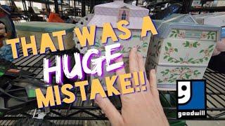 I Learned My Lesson! - Shop Along With Me - Goodwill Thrift Store