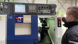 TONGTAI HS22M CNC Lathe with C-Axis and driven tools MACH4METAL 6367