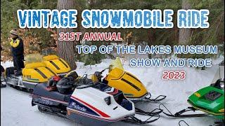 Vintage Snowmobile Show and Ride - Top of the Lakes