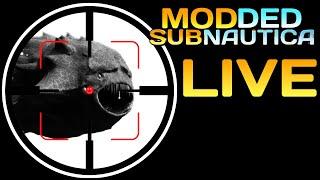 HUNTING A BLOOP LEVIATHAN - Modded Subnautica LIVE