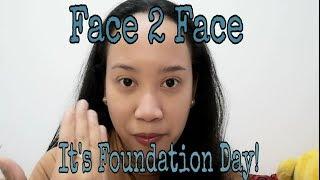 IT'S FOUNDATION DAY! Let's do Face 2 Face/mj hamto