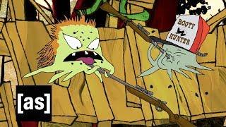 Cleaning Your Gun | Squidbillies | Adult Swim