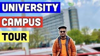 TU Dortmund Campus Tour | My university campus | German Bhaiya