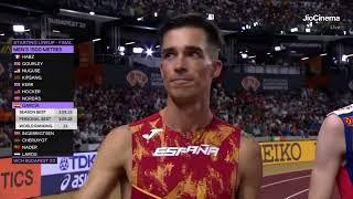 Josh Kerr  Beats  Ingebrigtsen to win Men 1500M | European Athletics Championships Budapest 2023 |