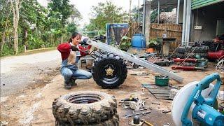 Project to repair and produce 2-axle 4x4 tap 1 off-road vehicles reusing old tires