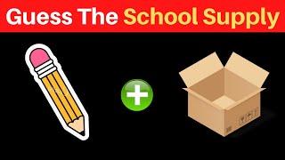 Guess The School Supply By Emoji️ | ️ Can You Guess The School Supply By Emoji? # quiz96