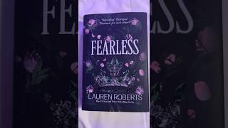 fearless by lauren roberts ️| had to remake this vid with fearless now that it’s out 🫶 #booktube