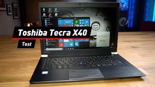 Toshiba Tecra X40: Elegant und mit solider Technik - der Test!