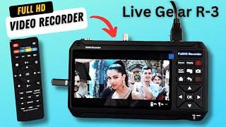 Best Digital Video Recorder For Live Streaming | Live Gear R-3 Video Recorder | Unboxing And Review