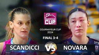 Bronze Final of Courmayeur Cup 2024 | Savino Del Bene Scandicci vs Igor Gorgonzola Novara