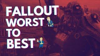 RANKING the FALLOUT Games From Worst To Best