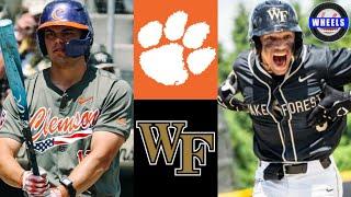 #2 Clemson vs #12 Wake Forest Highlights (G3) | 2024 College Baseball Highlights