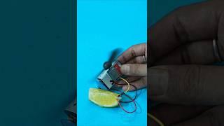 How to make high speed Citric acid electrolyte dc motor fan