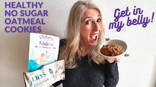How to Make My Favorite No Sugar No Gluten Cookies: Oatmeal White “Chocolate” Chip (+ Vegan Option)