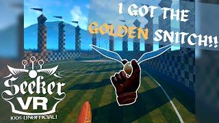 LEARNING QUIDDITCH IN VR!!! - Seeker VR