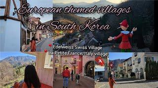 European themed village in South Korea | La Petite France, Korea | Edelweiss Swiss Village